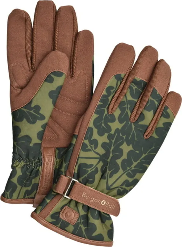 Nieuw gelanceerd | Burgon & Ball Tuinhandschoenen "Oak Leaf" - Moss, M/L