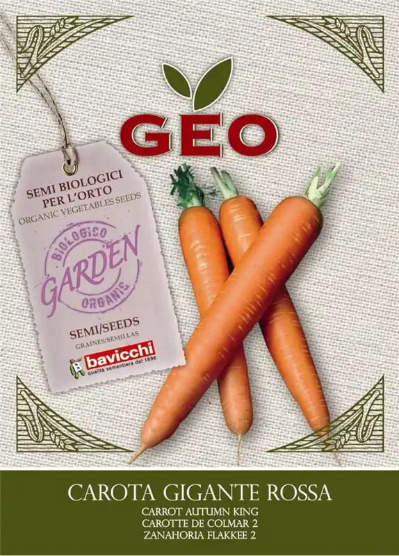 Sale - Bavicchi Biologische Wortelen Herfstkoning, 4 g