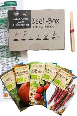 Samen Maier Biologische Zaadbox "Alles gute zum Geburtstag!" | Zolang de voorraad strekt