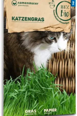 Mis het niet - Samen Maier Biologisch Kattengras