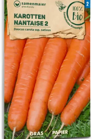 Samen Maier Biologische Wortelen "Nantaise 2" - Outlet