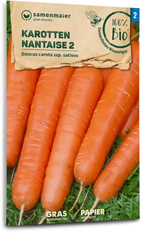 Samen Maier Biologische Wortelen "Nantaise 2" - Outlet