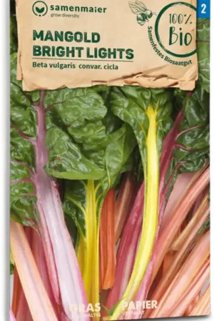 Net binnen | Samen Maier Biologische Snijbiet "Bright Lights"