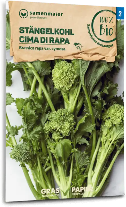 Hoog gewaardeerd - Samen Maier Biologische Italiaanse Raapsteel "Cima di rapa", 0,60 g