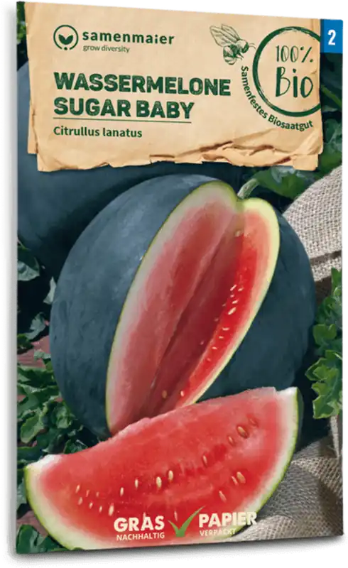 Samen Maier Biologische Watermeloen "Sugar Baby" - Voordelig