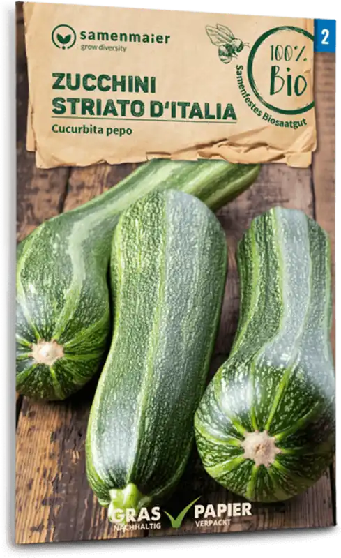 Samen Maier Biologische Courgette "Striato d‘Italia" | Actieprijs