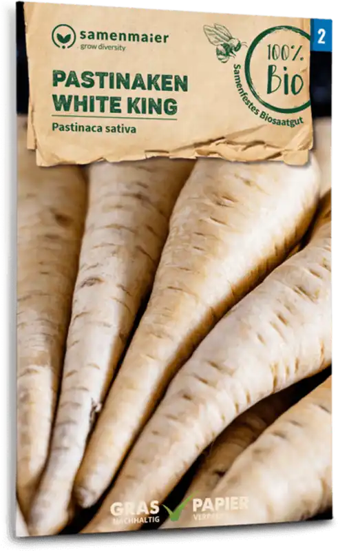 Samen Maier Biologische Pastinaak "White King | Direct van de fabrikant