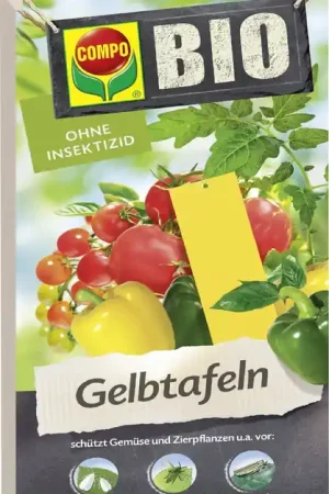 COMPO BIOLOGISCHE Gele Bordjes, 7 stuks - Expreslevering