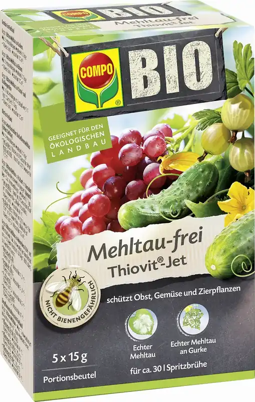 Laatste dagen - COMPO BIOLOGISCH Meeldauwvrij Thiovit Jet®, 75 (75 g)