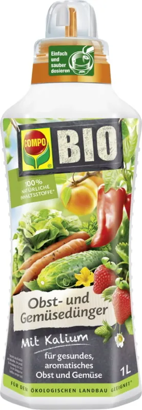 Veilige betaling | COMPO Bio Groente- en Fruitmeststof, 1 Liter