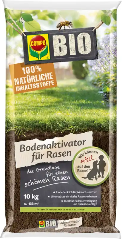 Lage prijs | COMPO Biologische Bodemactivator voor Gazons, 10 kg