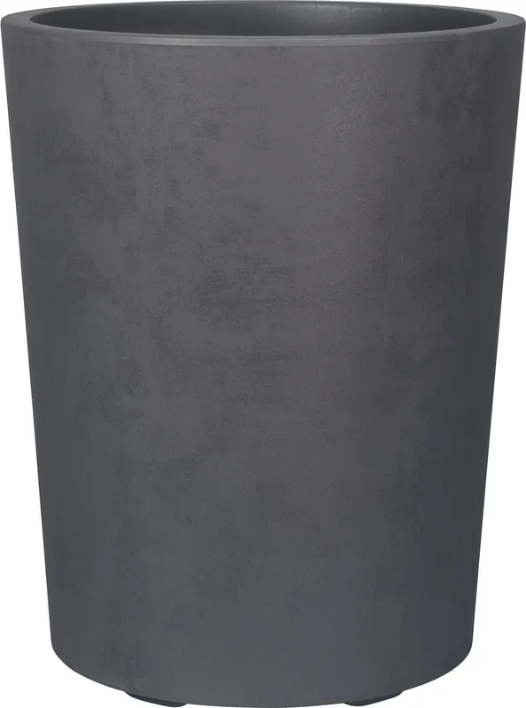 Klantfavoriet - Deroma Plantenbak Millenium 53 cm met Waterreservoir, Antraciet, Asgrijs