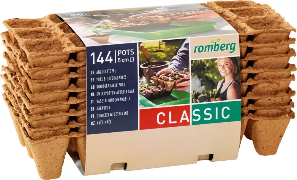 Romberg Classic 26 Kweekbakjes, 5 cm rond - Klaar voor verzending