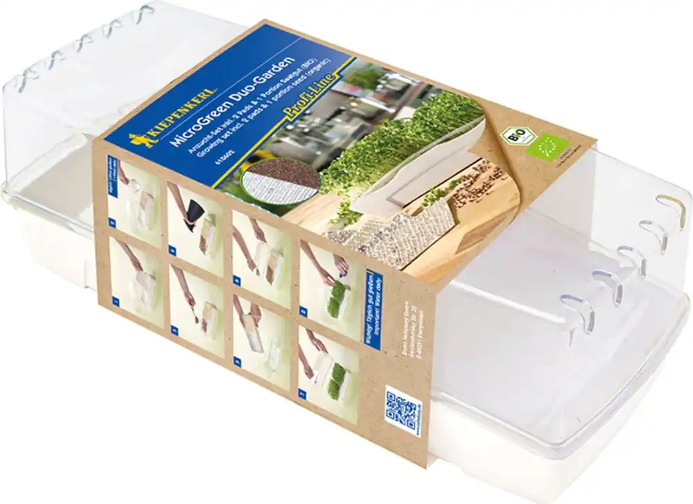 Klaar voor verzending | Kiepenkerl MicroGreen Duo-Garden