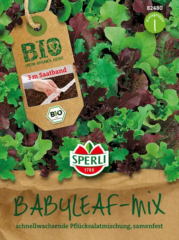Sperli Biologische Sla Mix Zaadband - Superprijs
