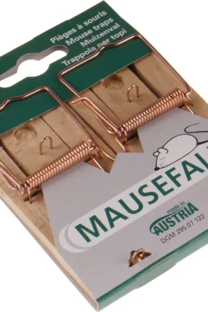 Keim Houten Muizenval - Set van 2 - Aanbieding