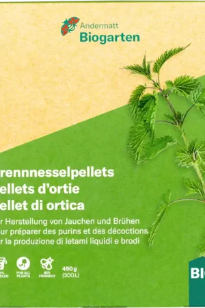 Premiumkwaliteit - Andermatt Biogarten Brandnetelkorrels, 450 g