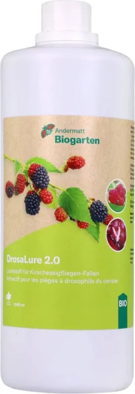 Nieuw in het assortiment | Andermatt Biogarten Aziatische Fruitvliegenval DrosaLure, 1 L