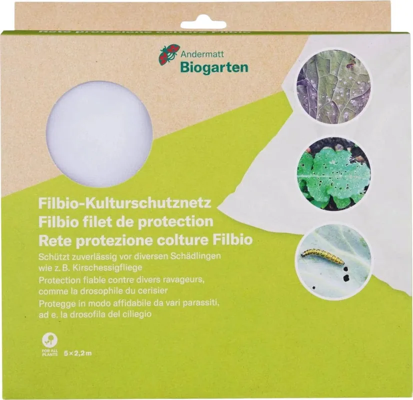 Andermatt Biogarten Filbio Gewasbeschermingsnet, 1 - Net gelanceerd