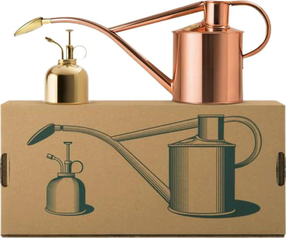 HAWS Koperen Gieter & Spraykop “Classic”, Messing | Dagdeal