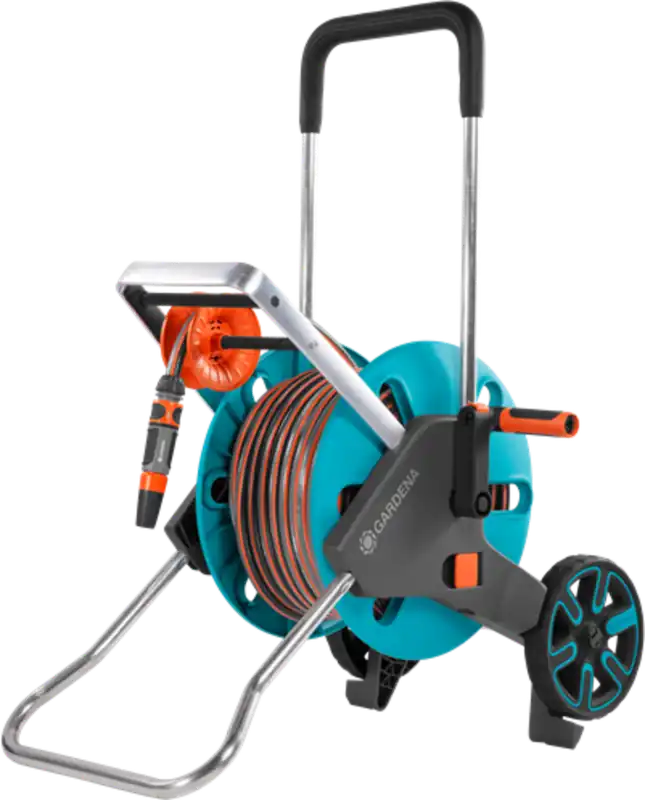 Veilig winkelen - GARDENA Slangwagen AquaRoll M Easy Set