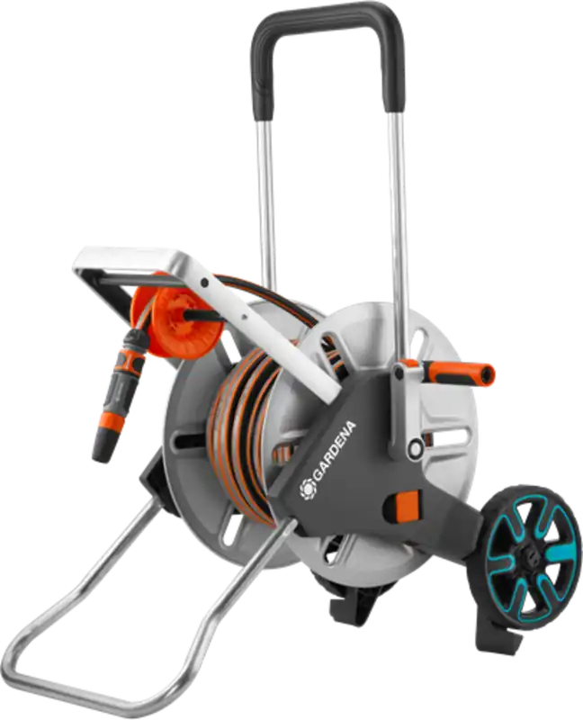 Bestel nu | GARDENA AquaRoll M Easy Metalen Slangwagen