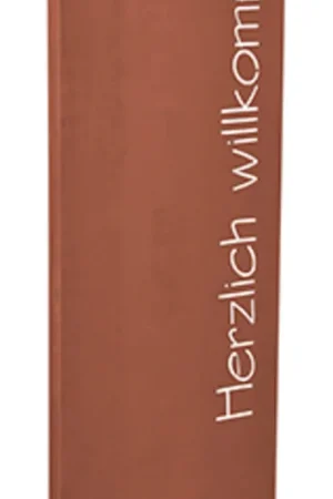 prima terra Privacyscherm “Herzlich Willkommen” - 158 x 60 cm, Herzlich Willkommen | Aanrader