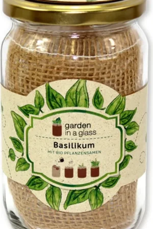 Feel Green Garden in a Glass "Basilikum" | Zeer goed beoordeeld