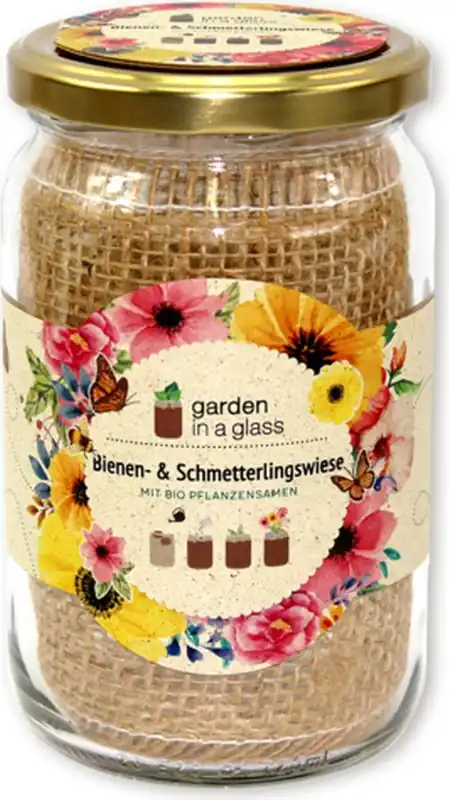 Eenvoudig retourneren - Feel Green Garden in a glass Bijenweide