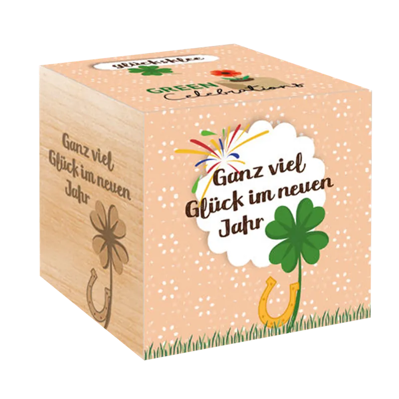 Voordeelprijs | Feel Green Green Celebrations "Glücksklee Neujahr"
