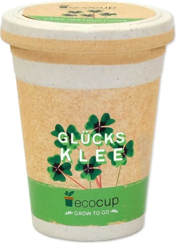 Feel Green ecocup Geluksklavertje - Aanbieding loopt bijna af