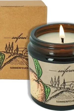 Seiferei Geur & Massage Kaars Zomervuur, 120 ml - Erg populair