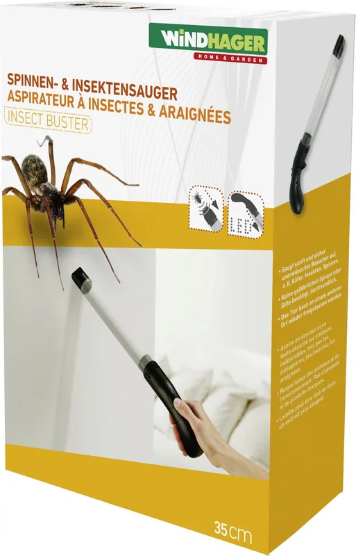 Topkwaliteit - Windhager Spinnen en Insectenzuiger- Diervriendelijk