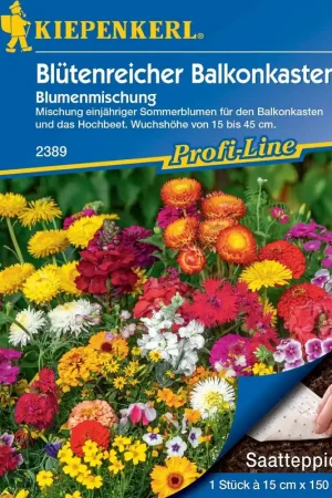 Speciale aanbieding | Kiepenkerl Bloemenmix "Bloemrijke Balkonbak"