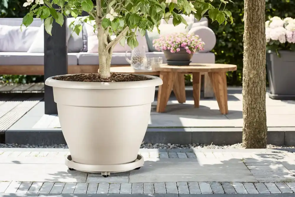 elho universele planttaxi 35cm, antraciet - Opruiming