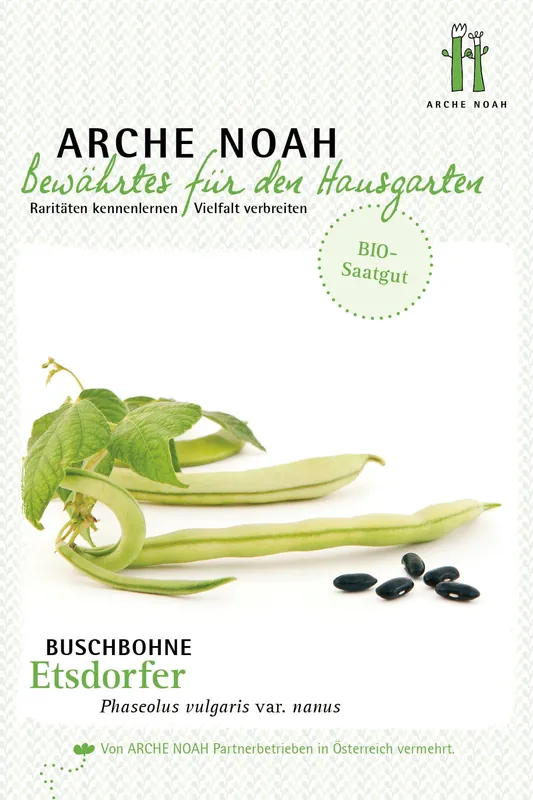 Arche Noah Biologische Struikboon "Etsdorfer" | Rechtstreeks uit de fabriek