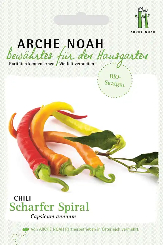 Bespaar meer - Arche Noah Biologische Chili "Scharfer Spiral"