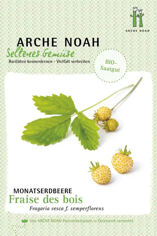 Erg populair | Arche Noah Biologische Maandaardbei "Fraise des Bois"