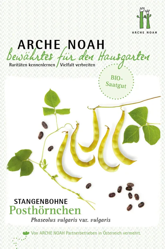 Wees er snel bij - Arche Noah Biologische Snijboon "Posthörnchen"