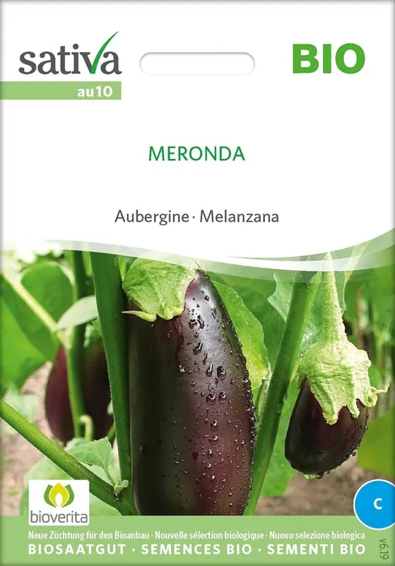 Sativa Biologische Aubergine "Meronda" - Actieprijs