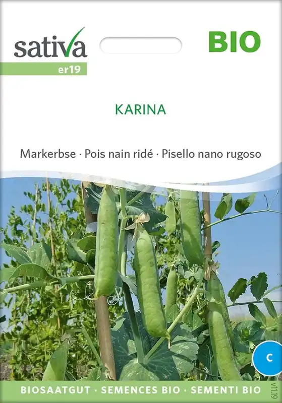 Nieuw product - Sativa Biologische Erwt "Karina"