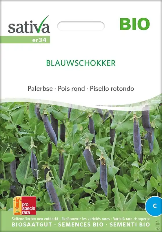 Topproduct | Sativa Biologische Doperwt "Blauwschokker"