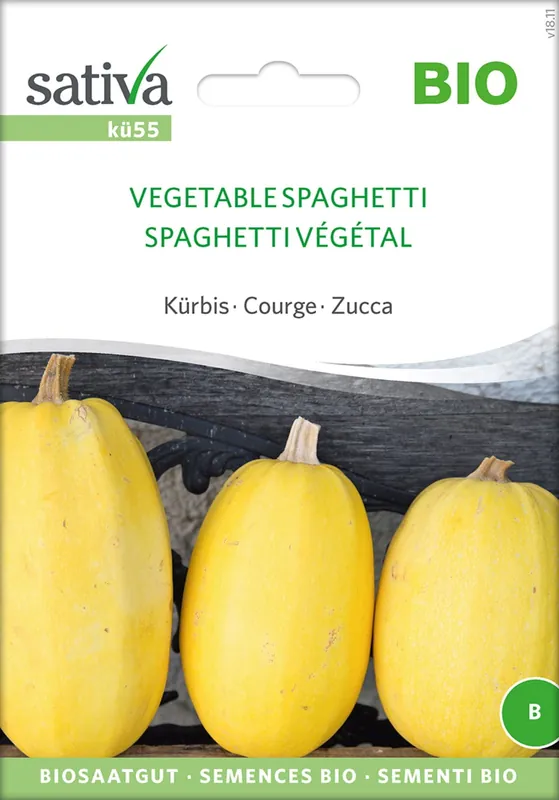 Sativa Biologische Pompoen "Vegetable Spaghetti" - Veilige betaling