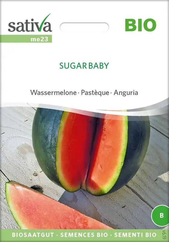 Sativa Biologische Watermeloen "Sugar Baby" | Goed beoordeeld