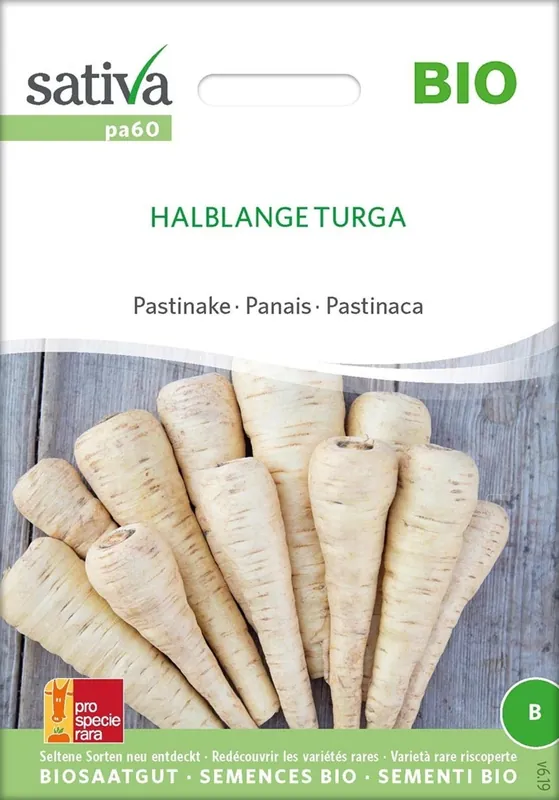 Erg populair | Sativa Biologische Pastinaak "Halblange Turga"