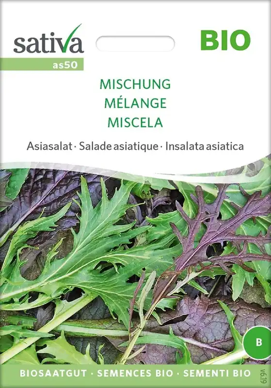 Sativa Biologische Aziatische Sla Mix | Online kopen