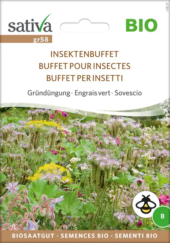 Sativa Biologische Groenbemester "Insectenbuffet" | Bespaar meer