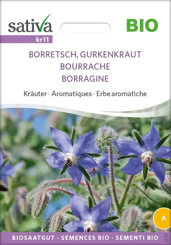 Sativa Biologische Kruiden "Bornagie, Komkommerkruid" | Nu beschikbaar