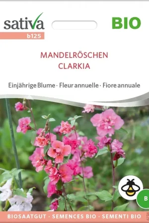 Uitverkoop - Sativa Biologische Eenjarige Bloem "Mandelröschen"