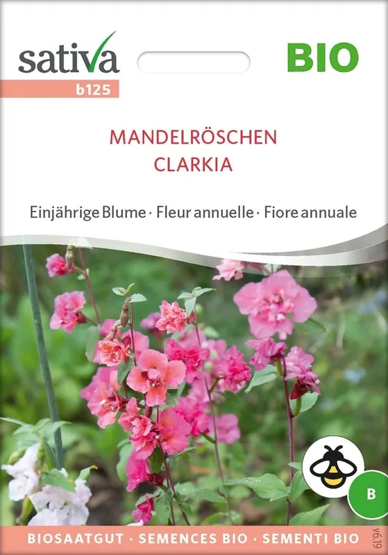 Uitverkoop - Sativa Biologische Eenjarige Bloem "Mandelröschen"
